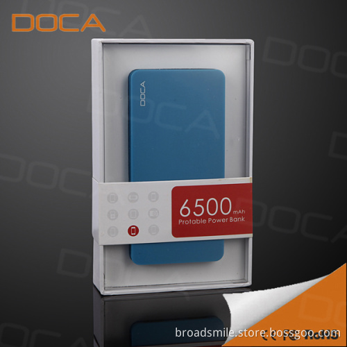 DOCA T65 mobile power bank, power pack , power bank charger